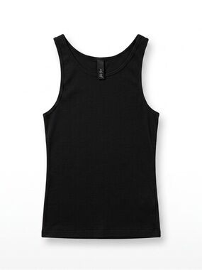 H&M Black Ribbed Tank Top